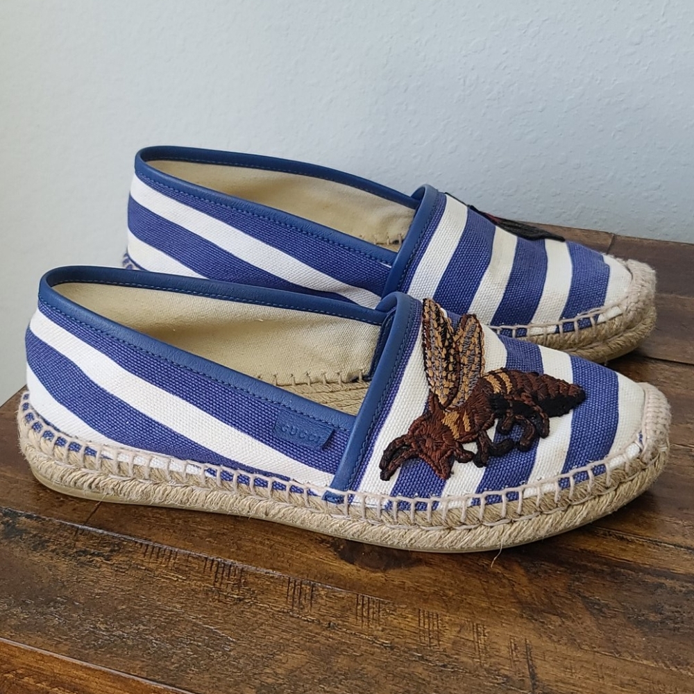 🎉HP🎉 GUCCI Pillar Patch Espadrille 🎉